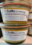 Rillettes de truite au safran 180g