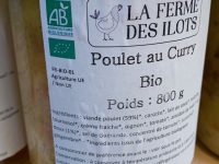 Poulet au curry 800g