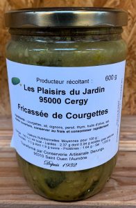 Fricassée de courgettes 600g
