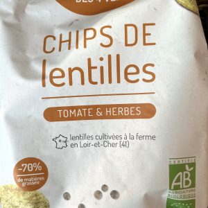 Chips de lentilles 75gr