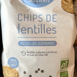 Chips de lentilles 75gr