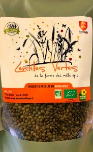 Lentilles vertes 400g