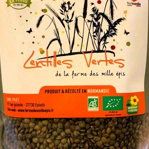 Lentilles vertes 400g