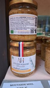 Moutarde miel romarin 200g
