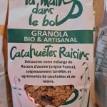 Granola Cacahuètes Raisins 350g