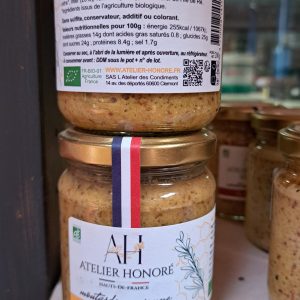 Moutarde miel romarin 200g
